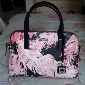 ECU Kate Spade Feather Wellesley Rachelle Bag
